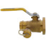 1-1/4" Press Purge Isolation Pump Flange Valve w/ Rotating Flange