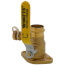 1-1/4" Press Purge Isolation Pump Flange Valve w/ Rotating Flange