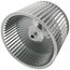 15" Double Inlet Blower Wheel w/ Belt Drive, 2110 RPM, CW/CWW (1" Bore)