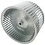 15" Double Inlet Blower Wheel w/ Belt Drive, 2500 RPM, CW/CCW (1" Bore)
