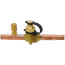 3/8" ODF Sweat Ball Valve w/ Port