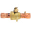 2-1/8" ODF Sweat Ball Valve w/ Port