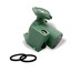 00R 3-Speed Cast Iron Circulator - Integral Flow Check, 1/20 HP