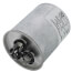 80/5 MFD Dual Capacity Round Capacitor (370V), 01-0092