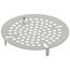 3-1/2" Stainless Steel Flat Strainer w/ Mounting Lugs