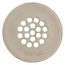 IdealLav Lavatory Drain Brass Replacement Grid Strainer (Brushed Nickel)