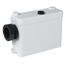 Sanipack Macerating Pump for In-Wall Frame System (White)