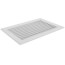 12" x 8" (Wall Opening Size) Steel Return Grille (94A Series)