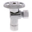1/2" Nominal Sweat x 3/8" OD Compression Angle Stop Valve - LFBV892003, No Lead (Chrome)