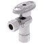 1/2" Nominal Sweat x 3/8" OD Compression Angle Stop Valve - LFBV892003, No Lead (Chrome)