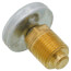 1/2 LFTB-1-1/2-132-176 Center Back Entry Bimetal Thermometer (1-1/2" Dial)
