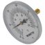 LFTB-4-2 32-248 1/2" Center Back Entry Bimetal Thermometer, 32 To 248 degree F, 2" Probe (4" Dial)