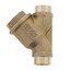 3/4" Bronze Wye Strainer w/ Tapped Retainer Cap, Lead Free
