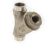 3/4" Bronze Wye Strainer w/ Tapped Retainer Cap, Lead Free