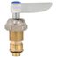 Cerama LTC Cartridge w/ Check Valve, Blue Lever Handle & Screw, 012447-25