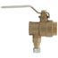 3/4" LFBRVM1 Threaded x Threaded x Compression Combination Ball Valve and Relief Valve, 80 PSI (Lead Free)