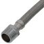 Braided Flex Hose, 1/2" Npsm Female x 1/2" NPT Male, 36" Long, 013121-45