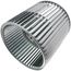 10-5/8" Convex Double Inlet Blower Wheel with Belt Drive, CW (1/2" Bore)