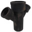 4" x 2" Service Weight Cast Iron Double Wye