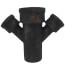 4" x 2" Service Weight Cast Iron Double Wye