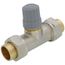 3/4" Straight Thermostatic Radiator Valve, Double Solder Union