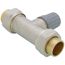 3/4" Straight Thermostatic Radiator Valve, Double Solder Union
