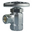 1/2" FIP x 3/8" OD Compression Angle Stop Valve - LF890003, No Lead (Chrome)
