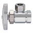 1/2" FIP x 1/2" OD Compression Angle Stop Valve - LF890203, No Lead (Chrome)
