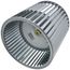 12-5/8" Concave Double Inlet Blower Wheel with Direct Drive, CW (1/2" Bore)