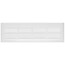 24" x 6" White Baseboard Return Air Grille (674 Series)