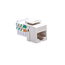 Home 5e, Snap-in Jack, T568a/b Wiring (Light Almond)