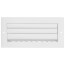 10" x 4" Aluminum Curved Blade Register (A611MS Series)