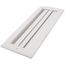 12" x 4" Aluminum Curved Blade Register (A611MS Series)