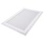 18" x 12" (Wall Opening Size) White Steel Fixed-Bar Filter Grille (96AFB Series)