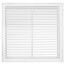 24" x 24" (Wall Opening Size) White Steel Fixed-Bar Filter Grille (96AFB Series)