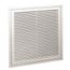24" x 30" (Wall Opening Size) White Steel Fixed-Bar Filter Grille (96AFB Series)
