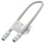 Model 20-3131-36 3/8" ID (1/2" OD) Stainless Steel Gas Connector 1/2" MIP x 1/2" MIP (36" Length)