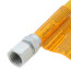 Model 20C-3132-18 3/8" ID (1/2" OD) Coated Stainless Steel Gas Connector 1/2" MIP x 1/2" FIP (18" Length)