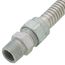 Model 30-3135-18 1/2" ID (5/8" OD) Stainless Steel Gas Connector 1/2" MIP x 1/2" FIP Ball Valve (18" Length)