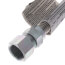 Model 30-4242-48 1/2" ID (5/8" OD) Stainless Steel Gas Connector 3/4" FIP (48" Length)