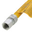Model 30C-3132-24 1/2" ID (5/8" OD) Coated Stainless Steel Gas Connector 1/2" MIP x 1/2" FIP (24" Length)