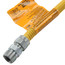 Model 30C-4142-36 1/2" ID (5/8" OD) Coated Stainless Steel Gas Connector 3/4" MIP x 3/4" FIP (36" Length)