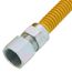 Model 30C-4142-48 1/2" ID (5/8" OD) Coated Stainless Steel Gas Connector 3/4" MIP x 3/4" FIP (48" Length)