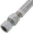 Model 20-2222-48 3/8" ID (1/2" OD) Stainless Steel Gas Connector 3/8" FIP x FIP (48" Length)