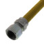 Model 30C-4242-24 1/2" ID (5/8" OD) Coated Stainless Steel Gas Connector 3/4" FIP (24" Length)