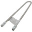Model 30-4141-48 1/2" ID (5/8" OD) Stainless Steel Gas Connector 3/4" MIP (48" Length)