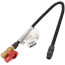 Model 10A-2135-24 1/4" ID (3/8" OD) Black Coated SS Gas Connector 3/8" MIP x 1/2" FIP (24" Length)