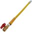 Model 20C-3135-18 3/8" ID (1/2" OD) Coated Stainless Steel Gas Connector 1/2" MIP x 1/2" FIP (18" Length)