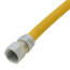 Model 30C-4242-36 1/2" ID (5/8" OD) Coated Stainless Steel Gas Connector 3/4" FIP (36" Length)