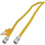 Model 30C-4242-48 1/2" ID (5/8" OD) Coated Stainless Steel Gas Connector 3/4" FIP (48" Length)